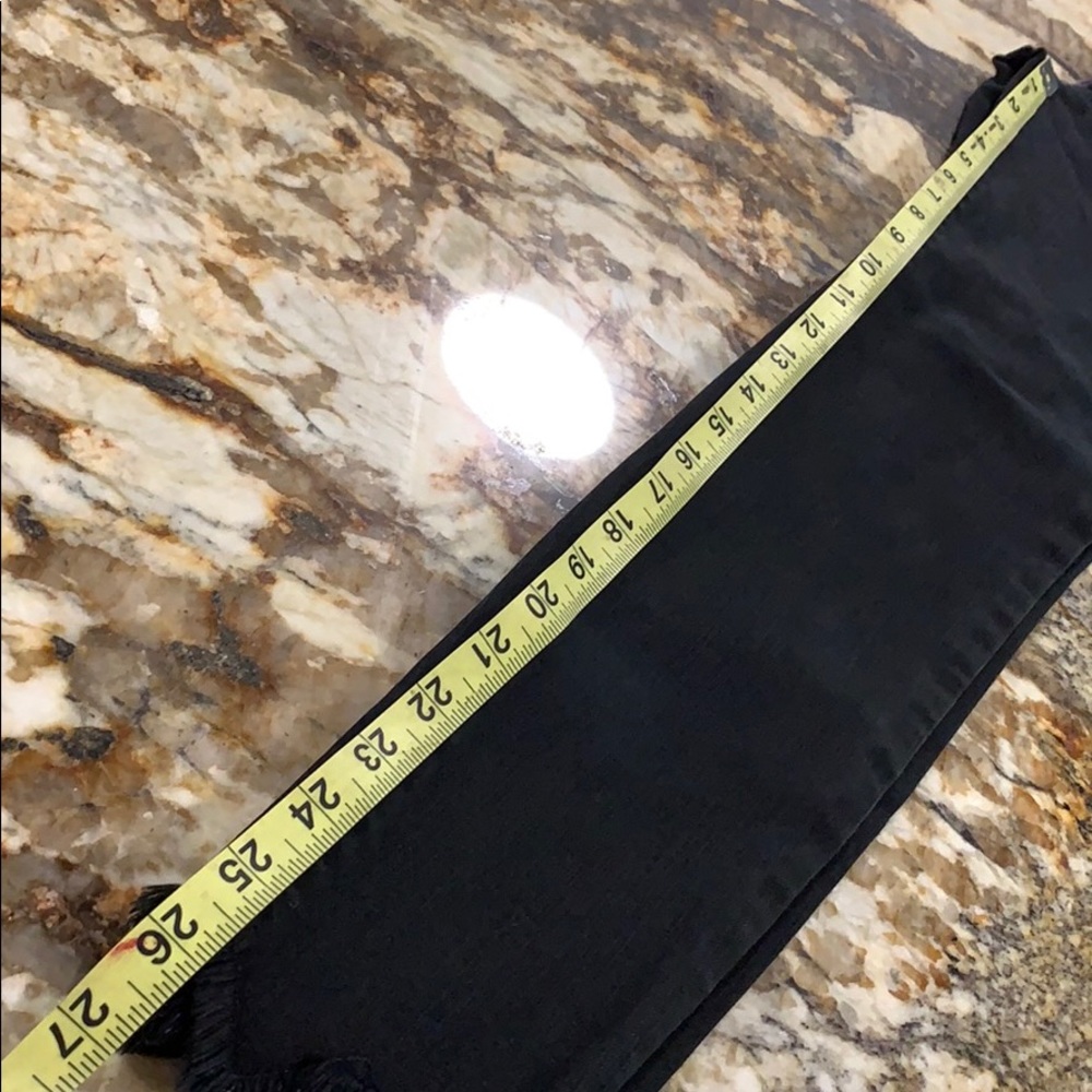 Le High Skinny Jagged Hem Whittier FRAME Size 24 - Picture 3 of 8